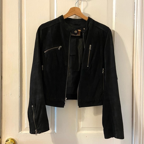 Genuine Leather Levi’s Moto Jacket - Picture 2 of 15